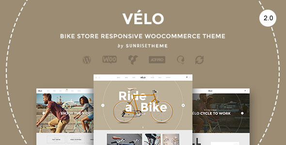 Velo - Bike Store Responsive Business Theme v2.0.2