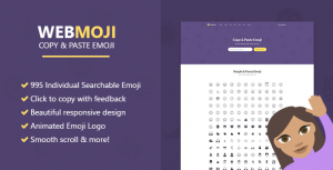 WebMoji - Searchable, Copy & Paste Emoji Directory (Update: 9 June 16)
