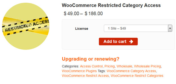 WooCommerce Restricted Category Access v3.5.10