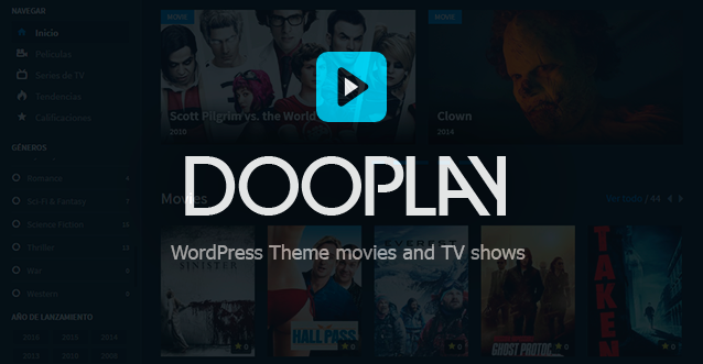 DooPlay Movie WordPress Theme v1.1.0