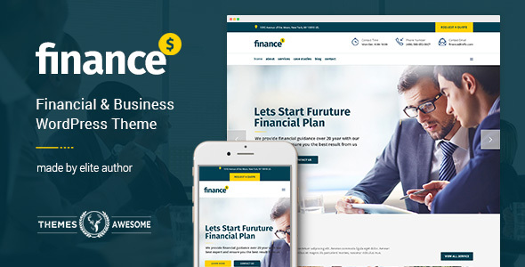 Finance - Financial, Business Accounting Theme v1.0