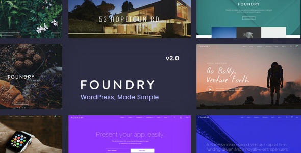 Foundry - Multipurpose WordPress Theme v2.1.2