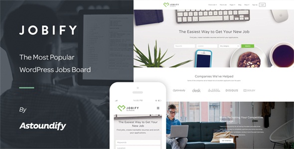 Jobify - The Most Popular WordPress Job Board Theme