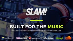 SLAM! - Music Band, Musician and Dj WordPress Theme v3.3