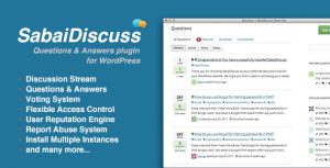 Sabai Discuss Plugin for WordPress v1.3.40