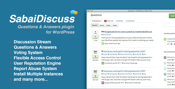 Sabai Diskusikan v1.3.34 - Plugin untuk WordPress 