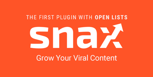 Snax v1.8 - Viral Front-End Uploader