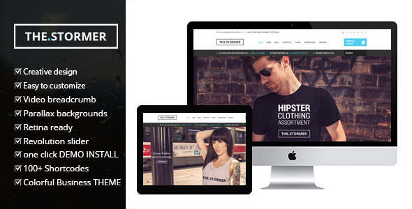 The Stormer - Hipster Apparel Ecommerce Theme v1.2