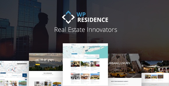 WP Residence v1.30.7.1 - Residence Real Estate WordPress Theme