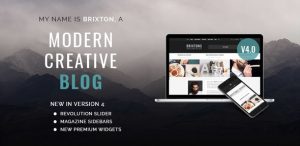 Brixton v4.0.4 – WordPress Blog Theme