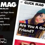 Click Mag v3.0.0 - Viral News Magazine/Blog Theme