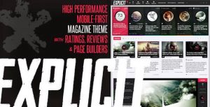 Explicit – High Performance Review/Magazine Theme v2.5