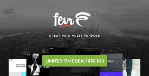 Fevr - Creative MultiPurpose Theme v1.1.4