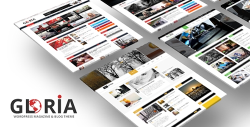 Gloria v1.2 - Responsive News Magazine Newspaper WordPress Theme