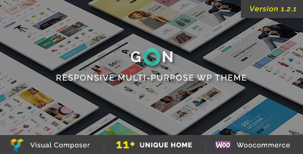 Gon v1.2.1 | Template WordPress Multiguna yang Responsif 