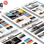 MaxBlog v7.3 – Flat News Magazine Blog WP