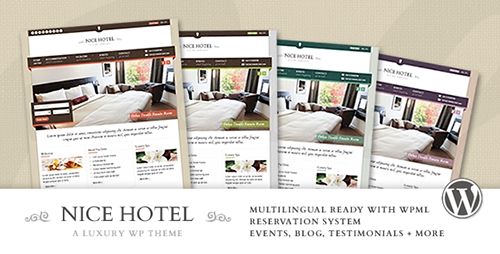 Nice Hotel v2.1 - WordPress Theme