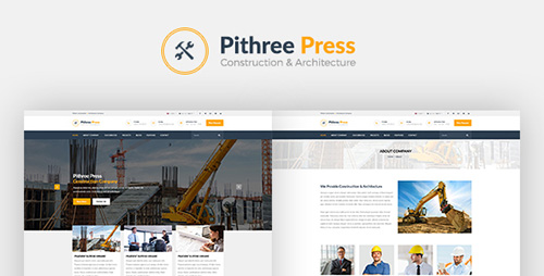 Pithree Press v1.0 - Templat HTML Bisnis Konstruksi 
