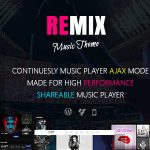 Remix v3.9.6 - Music band and Musician AJAX Theme