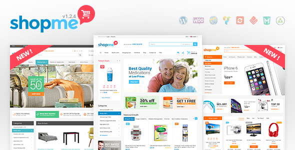 ShopMe v1.2.9 – Woocommerce WordPress Theme