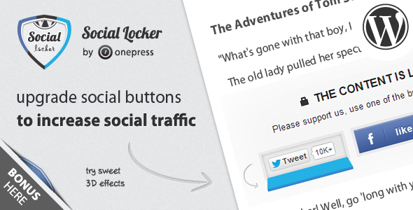 Social Locker for WordPress v5.0.7