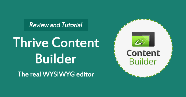 Thrive Content Builder v1.500.10 - Editor Front End WordPress Langsung 
