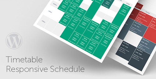 Timetable Responsive Schedule For WordPress v5.2