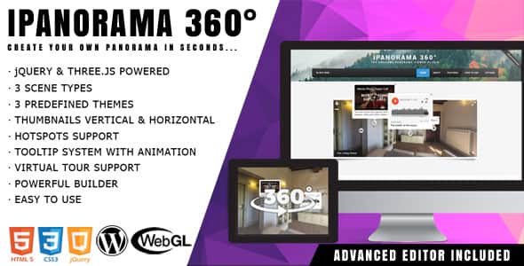 iPanorama 360 – Virtual Tour Builder for WordPress