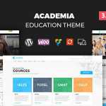 Academia v4.0 - Responsive Education Theme For WordPress