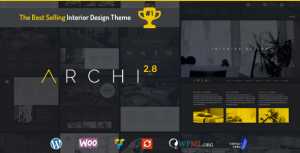 Archi v3.0.1 - Interior Design WordPress Theme