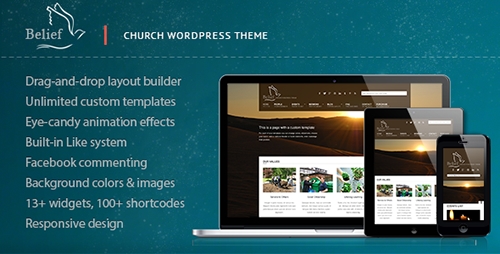 Belief v1.0 - Church WordPress Theme