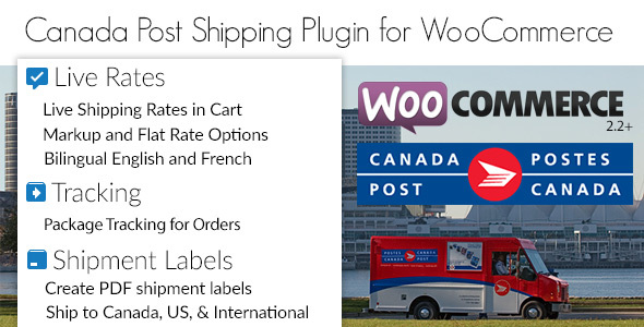 Canada Post WooCommerce Shipping Plugin v1.6.3