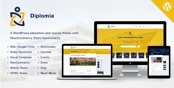 Diplomia v1.0.2 - Education WordPress Theme