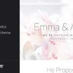Emma v2.0.1 - Responsive Wedding WordPress Theme