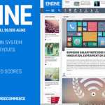 Engine v1.8 - Drag and Drop News Magazine w/ Minisites