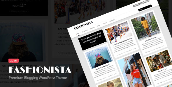 Fashionista v4.3.0 - Template Blog WordPress Responsif 