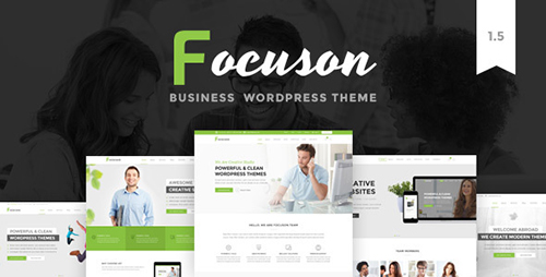 Focuson v1.6 - Template WordPress Bisnis 