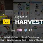 Harvest v2.1 - Multipurpose WooCommerce Theme