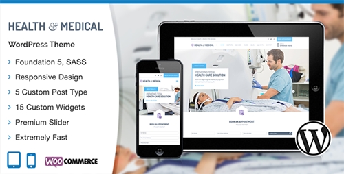 HealthMedical v1.0.6 - Medical WordPress Theme