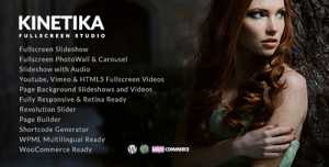 Kinetika v4.1 - Fullscreen Photography Theme