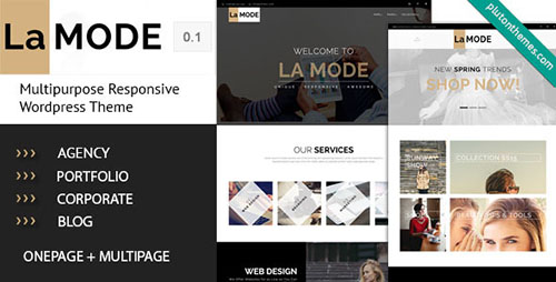 La Mode v1.4 - Multipurpose WordPress Theme