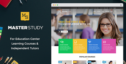 Masterstudy - Education Center WordPress Theme v1.5.4