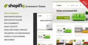 Shopifiq v2.4.5 - Responsive WordPress WooCommerce Theme