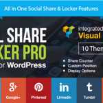 Social Share & Locker Pro v7.3 - WordPress Plugin