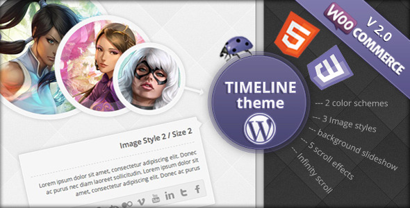 Timeline v2.2.3 - eCommerce Wordpress Theme