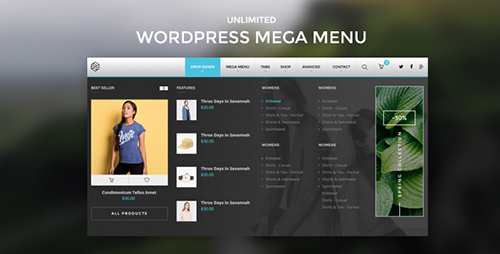WordPress Mega Menu v1.2
