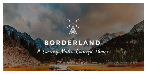 Borderland v2.6 - Template Multi-Konsep yang Berani 