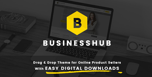 Business Hub v1.1.1 - Template WordPress Responsif Untuk Bisnis Online 