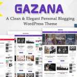 Gazana v1.7 - A Responsive WordPress Blog Theme