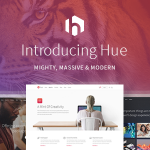Hue v1.6 - A Mighty, Massive & Modern All-Encompassing Multipurpose Theme